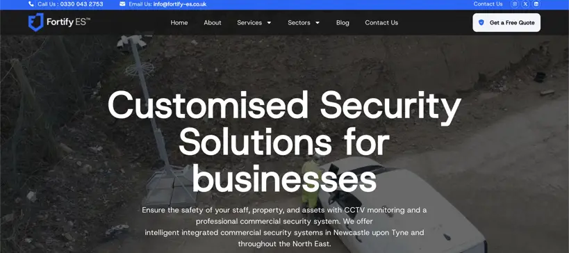 Fortify ES website